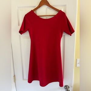Zara Vibrant Red Mini Dress